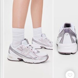 New Balance 740 sneakers new white purple size 9